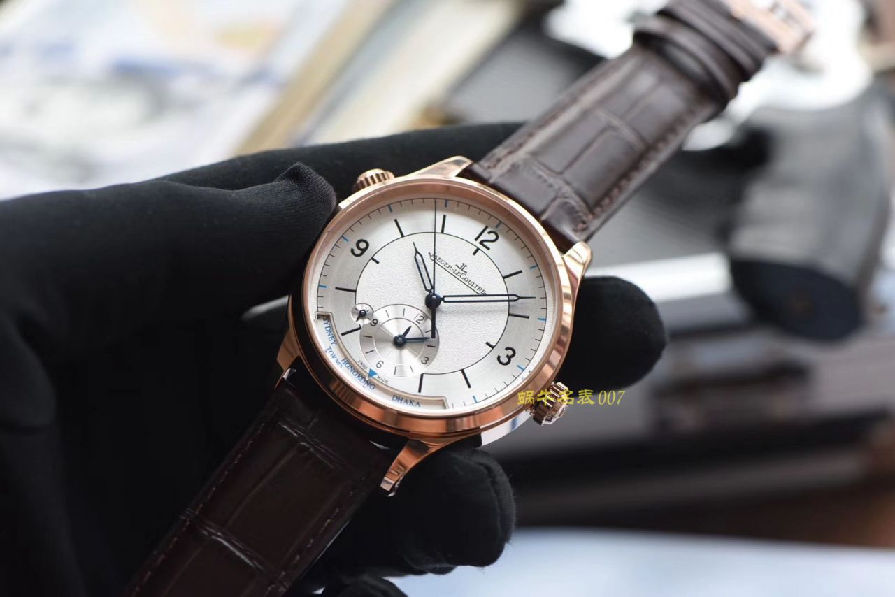 【TF Factory 复刻高仿手表】 Jaeger-LeCoultre 地理学家大师系列1428530 wrist watch  / JJ152