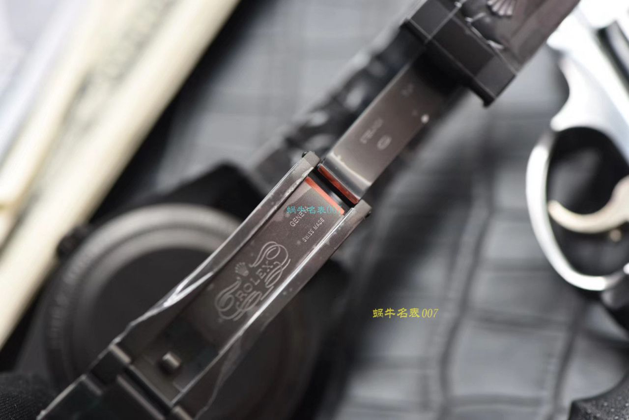 JB Factory 出品 Rolex Label Noir合作开发116400闪电针的数据进行开发蚝式第一枚 Rolex  top 复刻高仿 Tourbillon  wrist watch  / R361