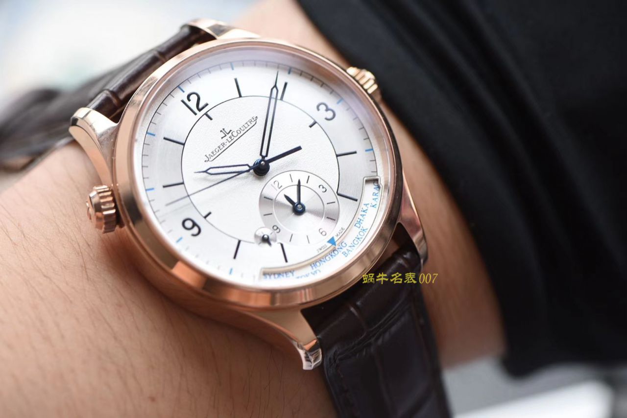 【TF Factory 复刻高仿手表】 Jaeger-LeCoultre 地理学家大师系列1428530 wrist watch  / JJ152