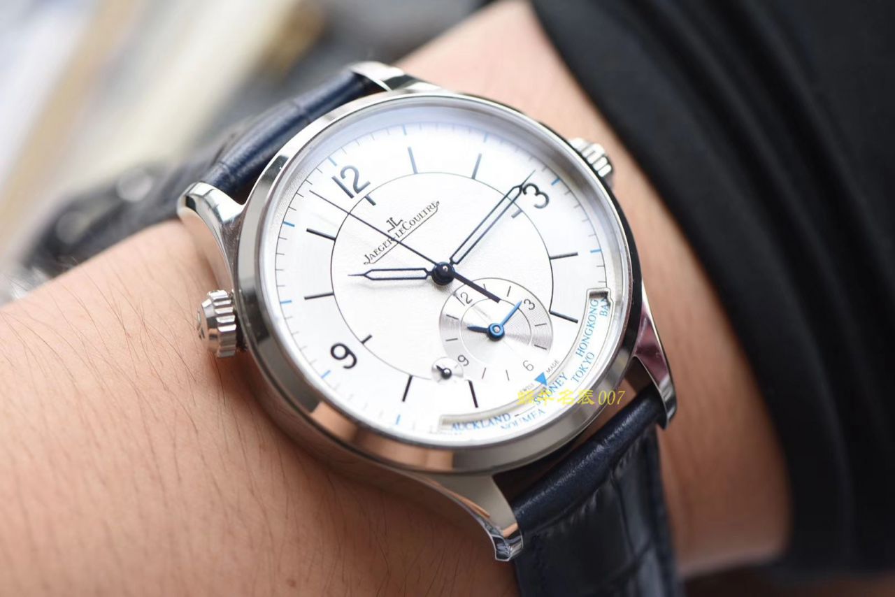 【TF Factory 复刻高仿手表】 Jaeger-LeCoultre 地理学家大师系列1428530 wrist watch  / JJ152