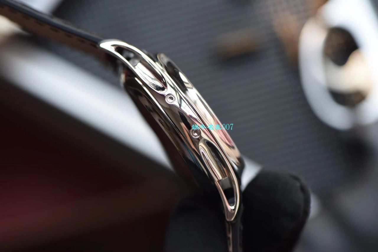 【 Video analysis GR Factory  top 复刻高仿手表】 PATEK PHILIPPE 复杂功能计时系列5205G-010 白金 wrist watch  / BD275