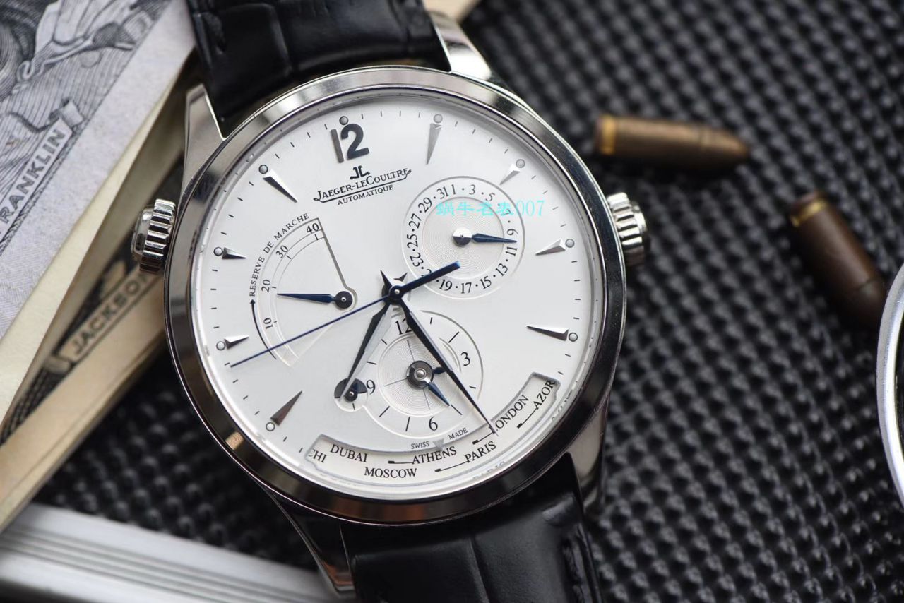 【ZF Factory 复刻高仿手表价格】 Jaeger-LeCoultre 大师系列地理学家Q1428421 wrist watch  / JJ151