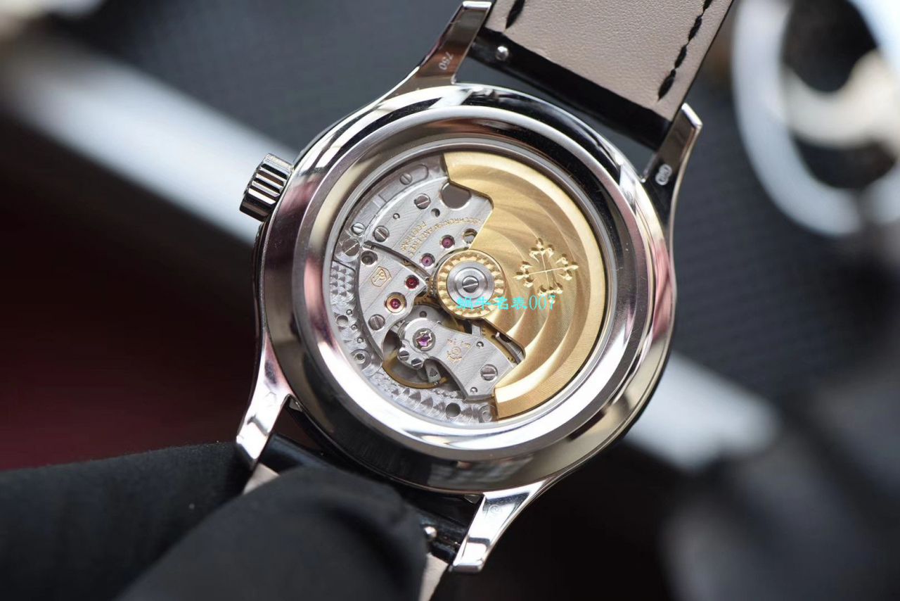 【 Video analysis GR Factory  top 复刻高仿手表】 PATEK PHILIPPE 复杂功能计时系列5205G-010 白金 wrist watch  / BD275