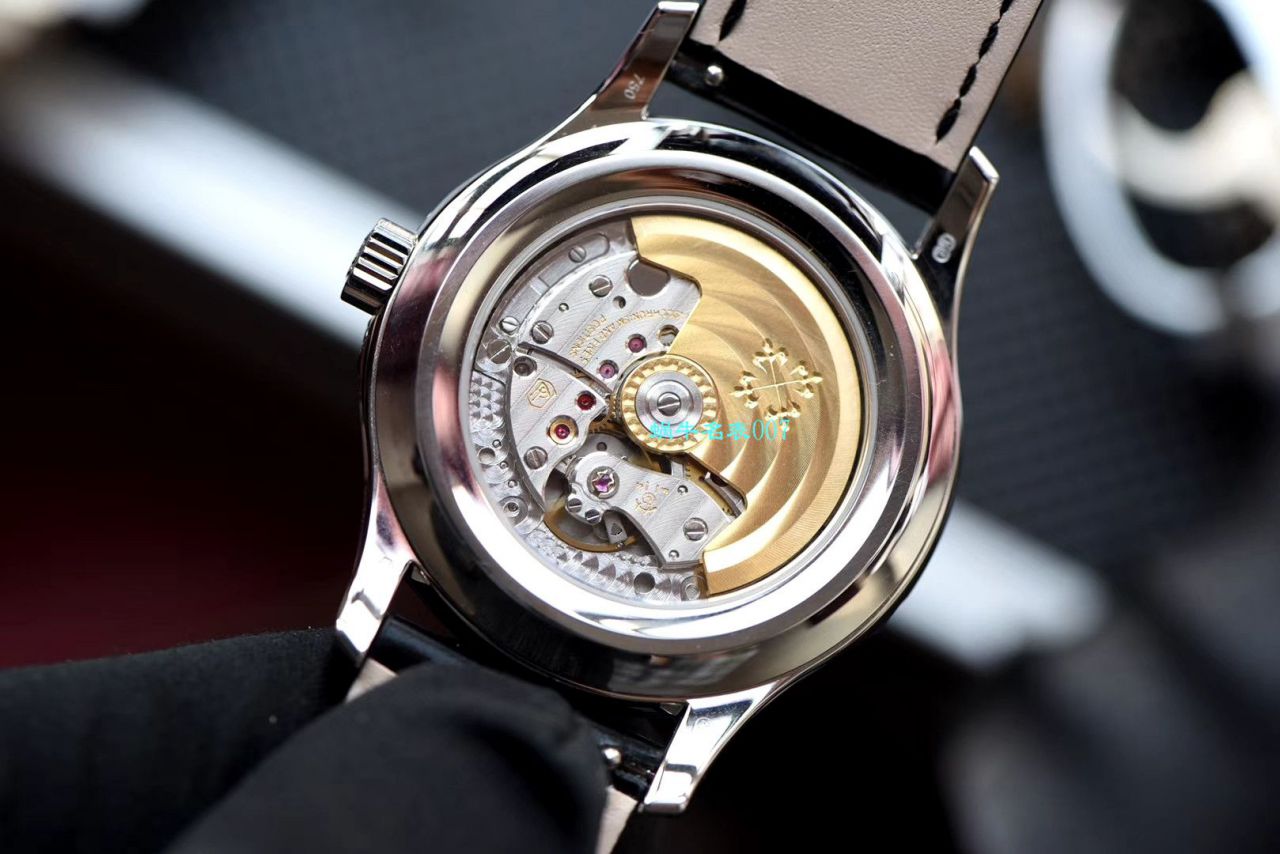 【 Video analysis GR Factory  top 高仿表】 PATEK PHILIPPE 复杂功能计时系列5205G-013 wrist watch  / BD273