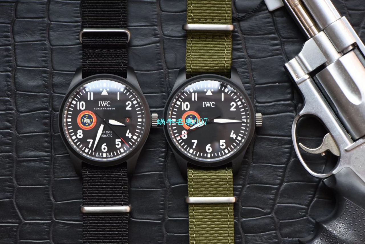 【M+ IWC 复刻手表】IWC萬 國 IW32409 TOPGUN SFTI 高仿海軍空戰部隊飛行員特別紀念腕錶 / M379