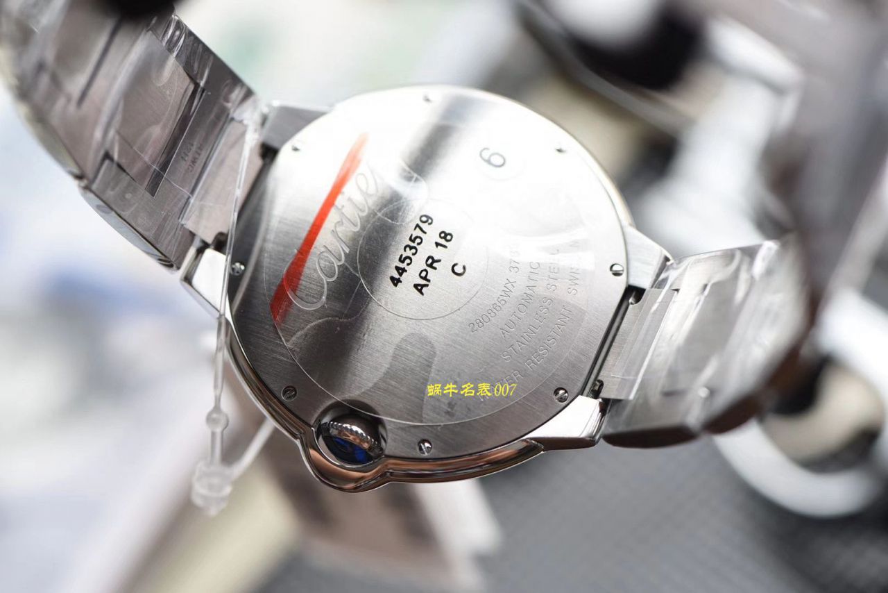 【V6 Factory 官网 Cartier 复刻高仿表】 Cartier  蓝气球系列WE9009Z3钻圈 wrist watch  / K222