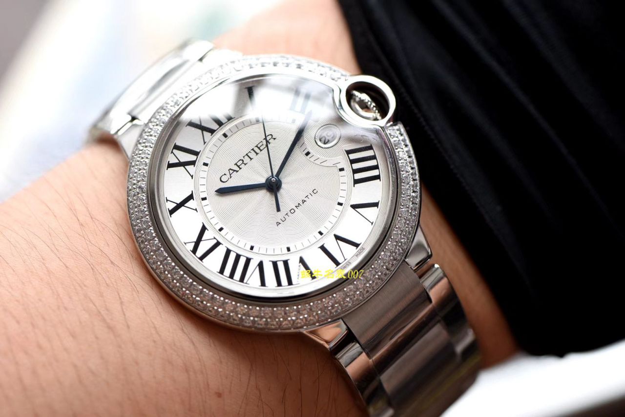 【V6 Factory 官网 Cartier 复刻高仿表】 Cartier  蓝气球系列WE9009Z3钻圈 wrist watch  / K222
