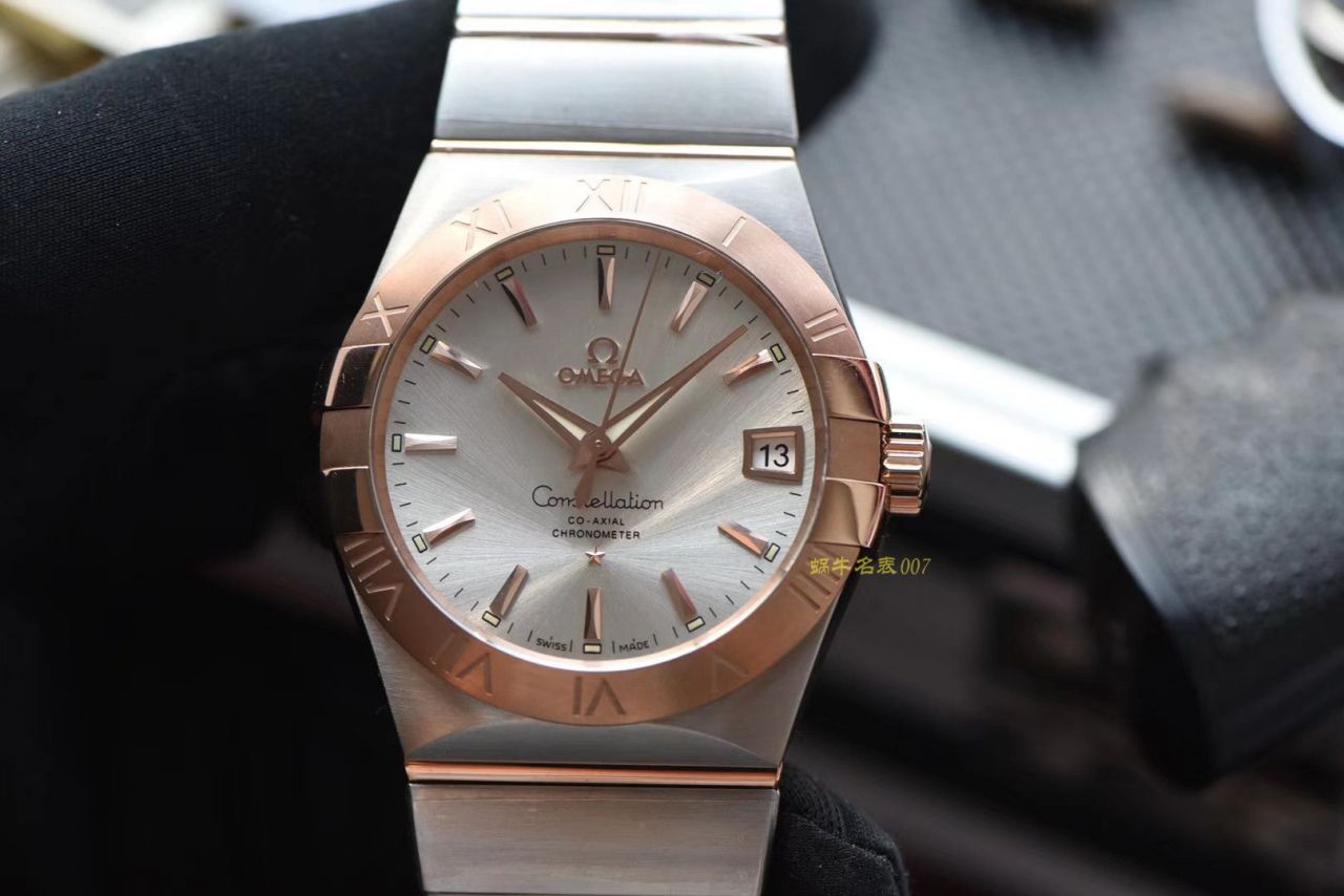 【VS Factory  top 复刻手表】OMEGAOMEGA Constellation 高仿123.20.38.21.02.001 wrist watch  / M391