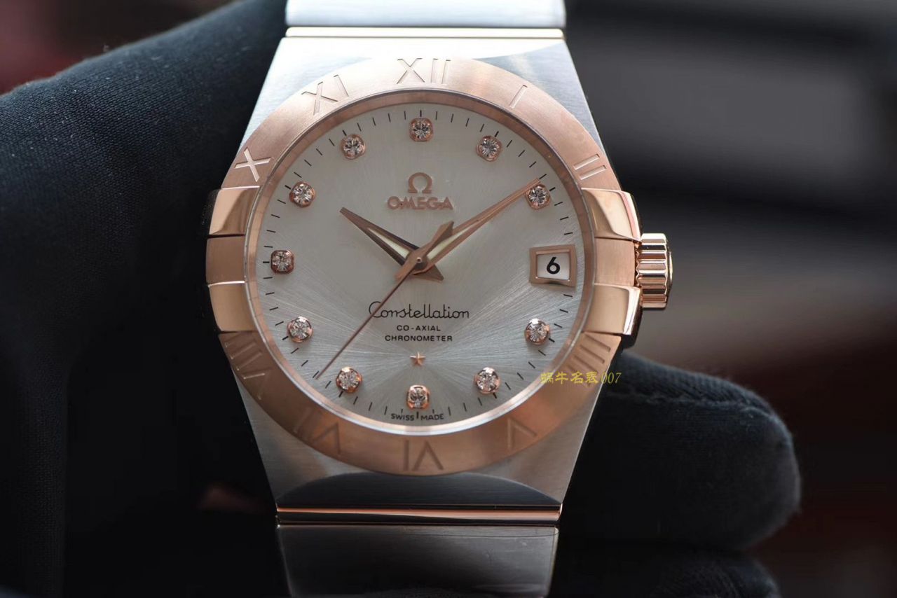 【VS Factory OMEGA复刻表】OMEGA Constellation 一比一高仿123.20.38.21.52.001 wrist watch  / M390