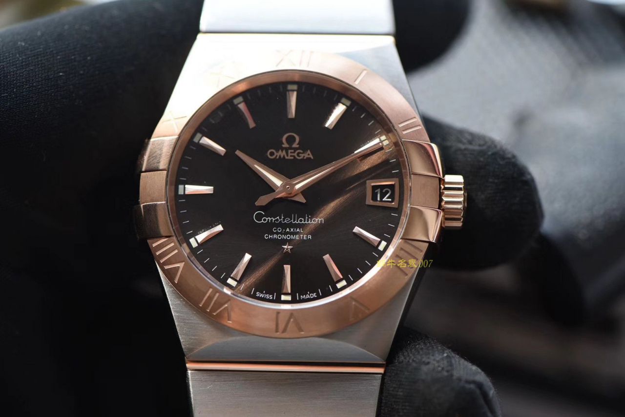 【VS Factory 复刻手表官网】OMEGA Constellation 高仿123.20.38.21.13.001 wrist watch  / M389