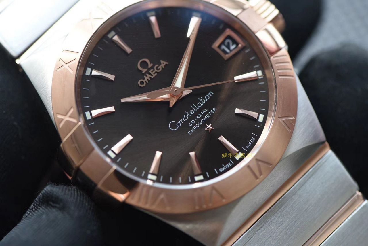 【VS Factory 复刻手表官网】OMEGA Constellation 高仿123.20.38.21.13.001 wrist watch  / M389