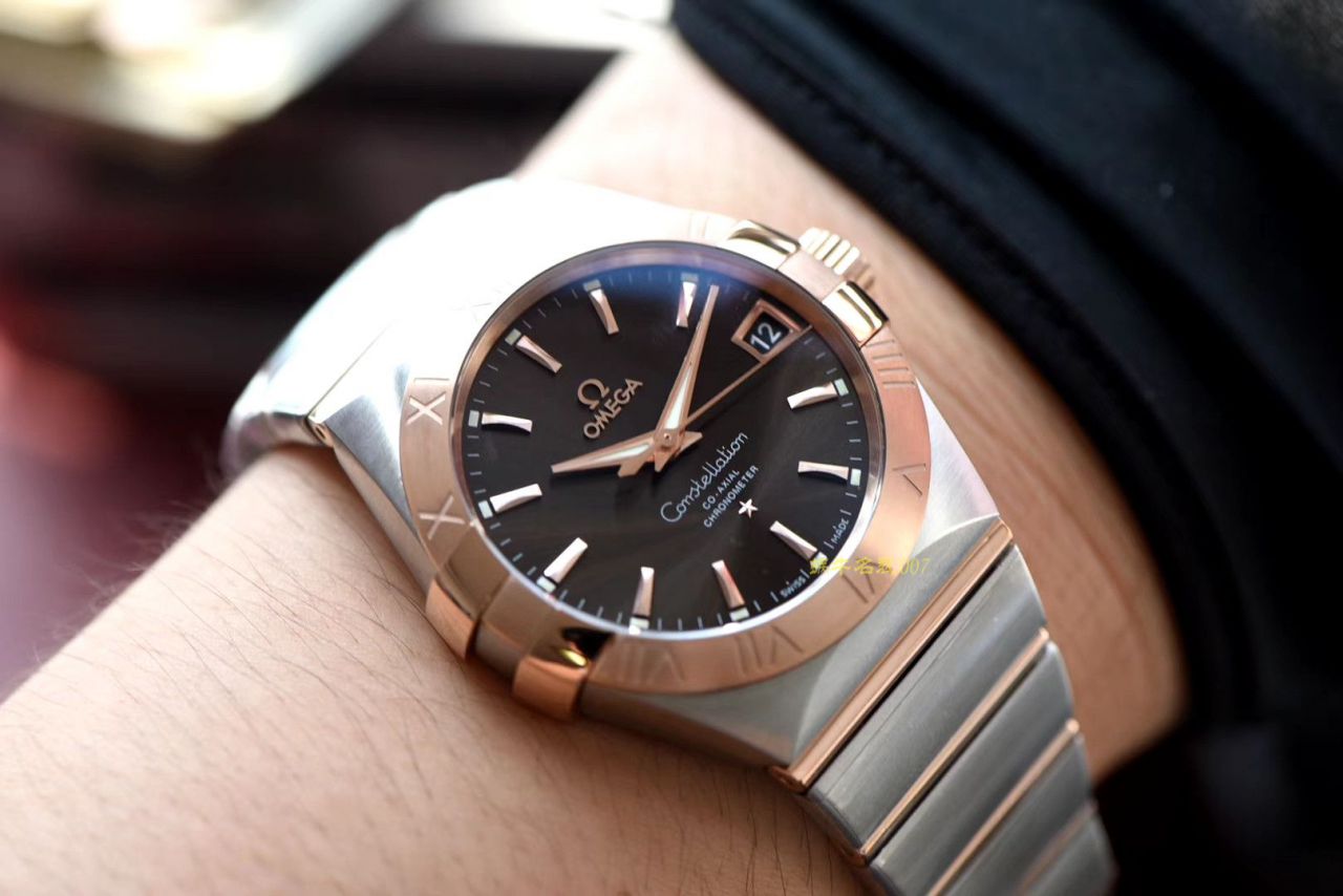 【VS Factory OMEGA复刻表】OMEGA Constellation 一比一高仿123.20.38.21.52.001 wrist watch  / M390