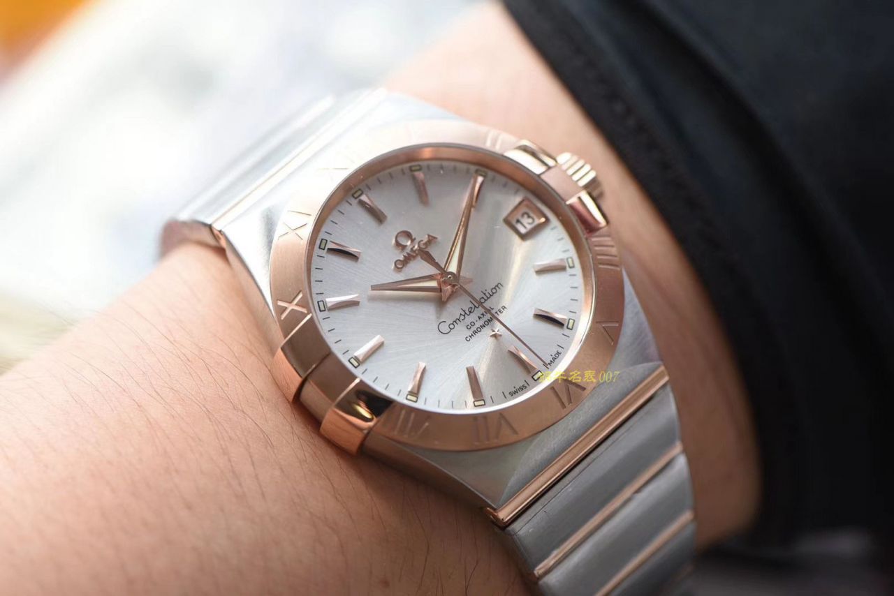 【VS Factory OMEGA复刻表】OMEGA Constellation 一比一高仿123.20.38.21.52.001 wrist watch  / M390