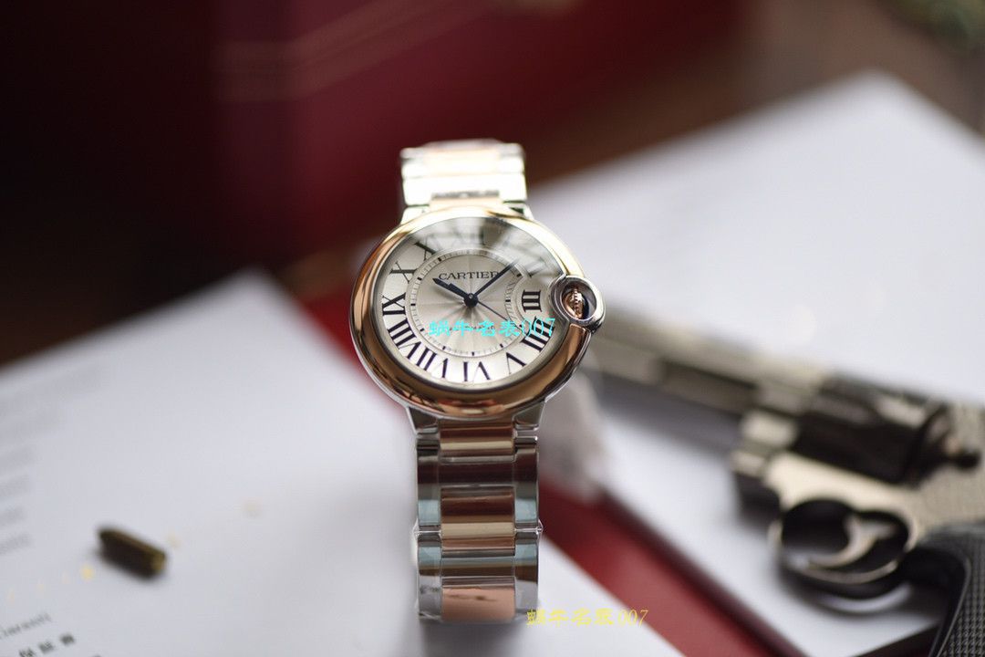  Video analysis V6 Factory  Cartier  蓝气球复刻手表各个尺寸 / K221