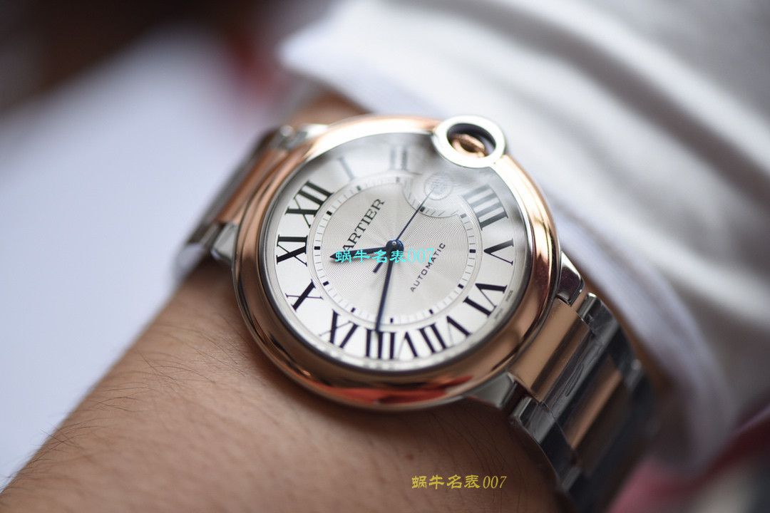  Video analysis V6 Factory  Cartier  蓝气球复刻手表各个尺寸 / K221