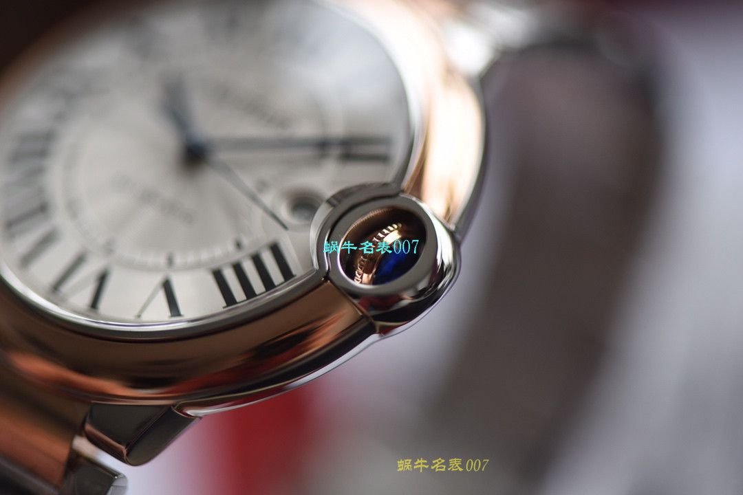  Video analysis V6 Factory  Cartier  蓝气球复刻手表各个尺寸 / K221