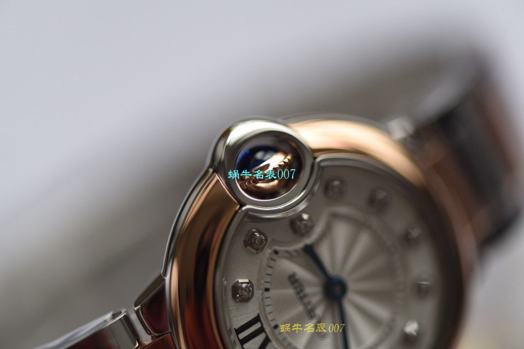  Video analysis V6 Factory  Cartier  蓝气球复刻手表各个尺寸 / K221