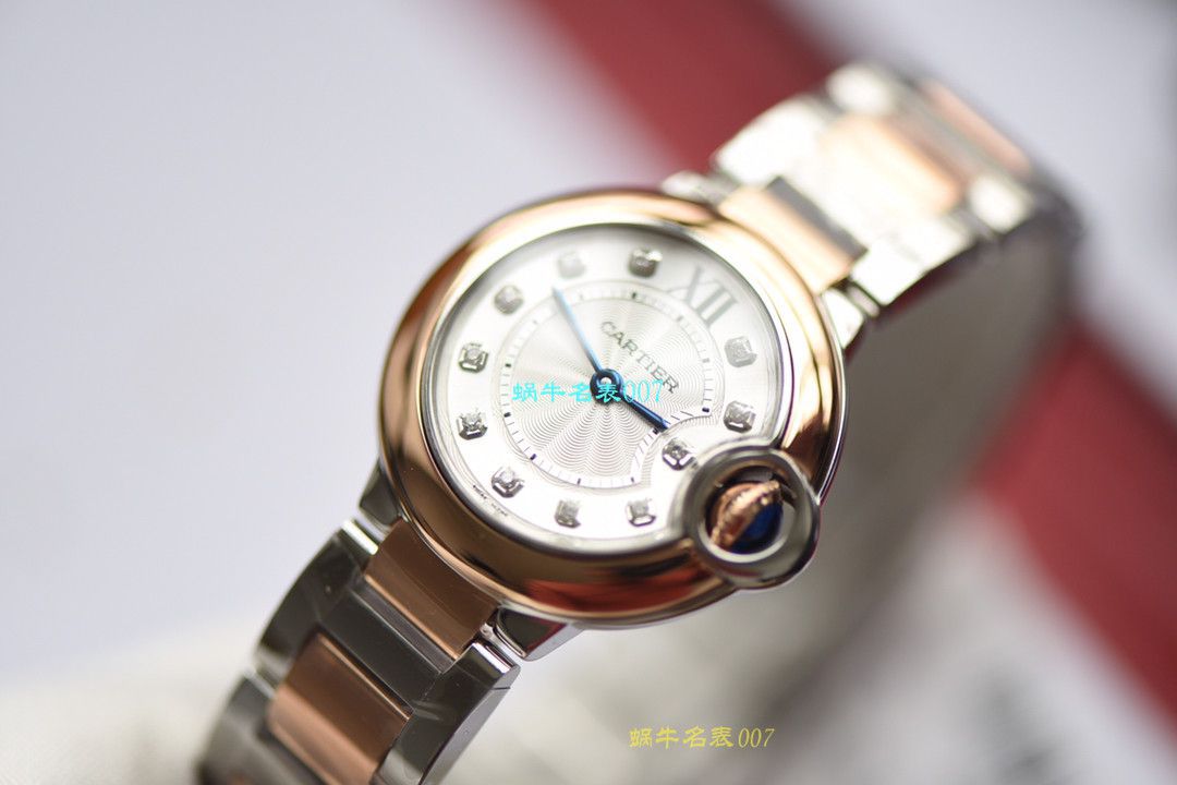  Video analysis V6 Factory  Cartier  蓝气球复刻手表各个尺寸 / K221