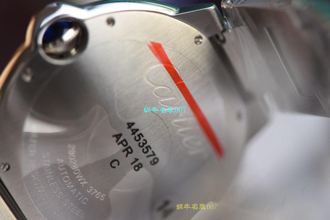  Video analysis V6 Factory  Cartier  蓝气球复刻手表各个尺寸 / K221