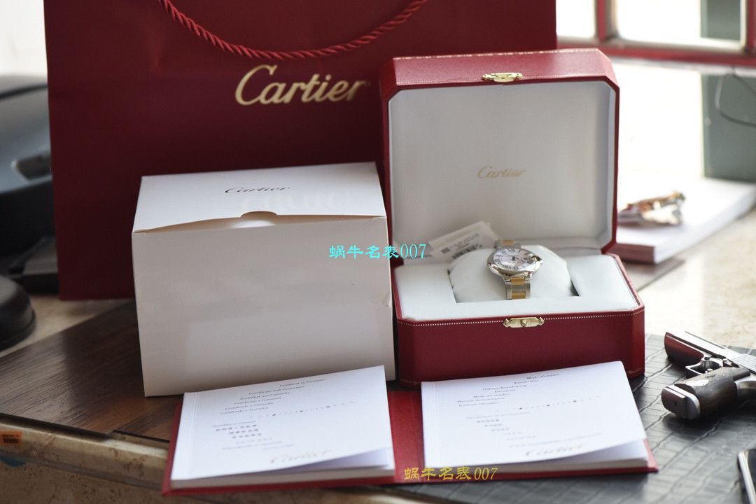  Video analysis V6 Factory  Cartier  蓝气球复刻手表各个尺寸 / K221
