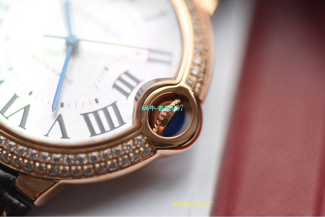  Video analysis V6 Factory  Cartier  蓝气球复刻手表各个尺寸 / K221