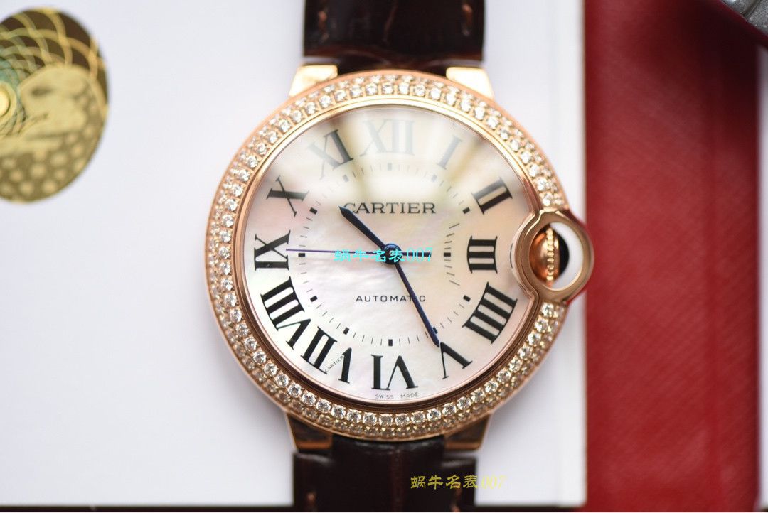  Video analysis V6 Factory  Cartier  蓝气球复刻手表各个尺寸 / K221