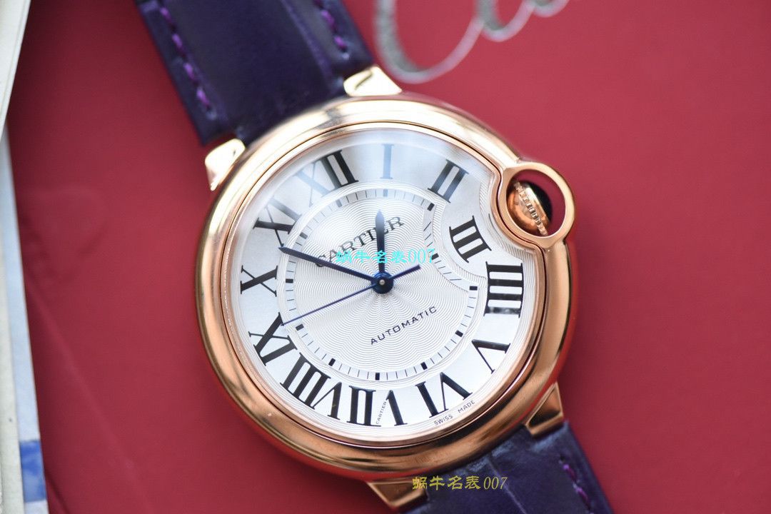  Video analysis V6 Factory  Cartier  蓝气球复刻手表各个尺寸 / K221