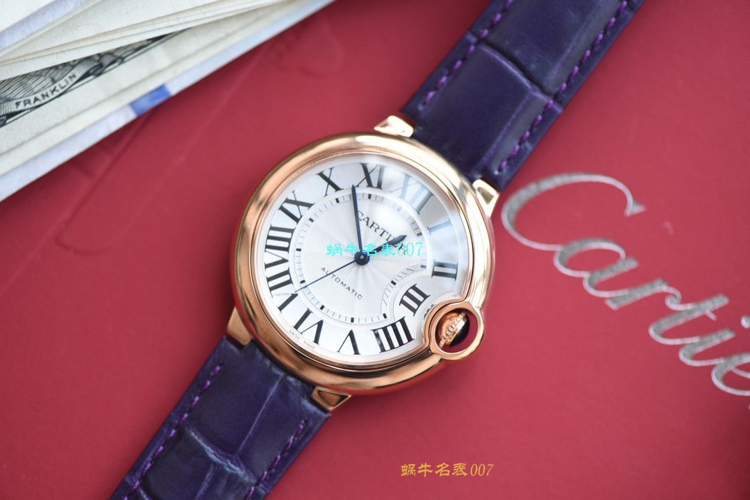  Video analysis V6 Factory  Cartier  蓝气球复刻手表各个尺寸 / K221