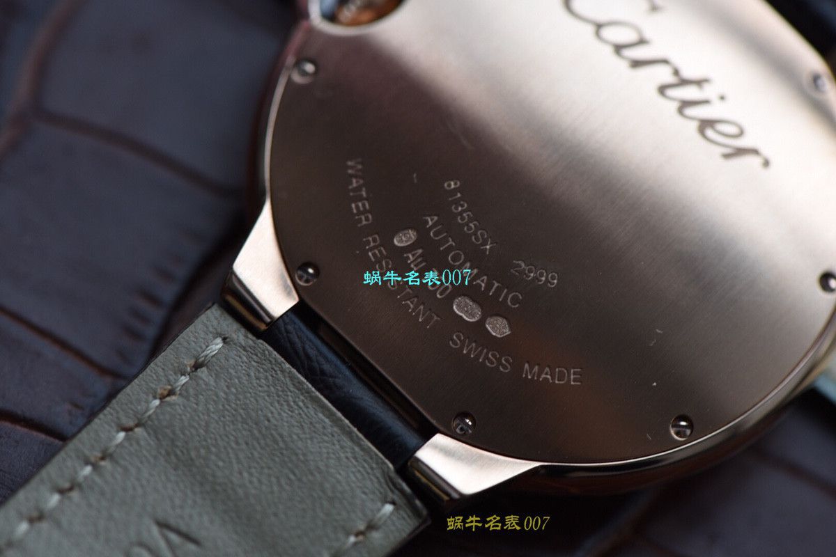  Video analysis V6 Factory  Cartier  蓝气球复刻手表各个尺寸 / K221