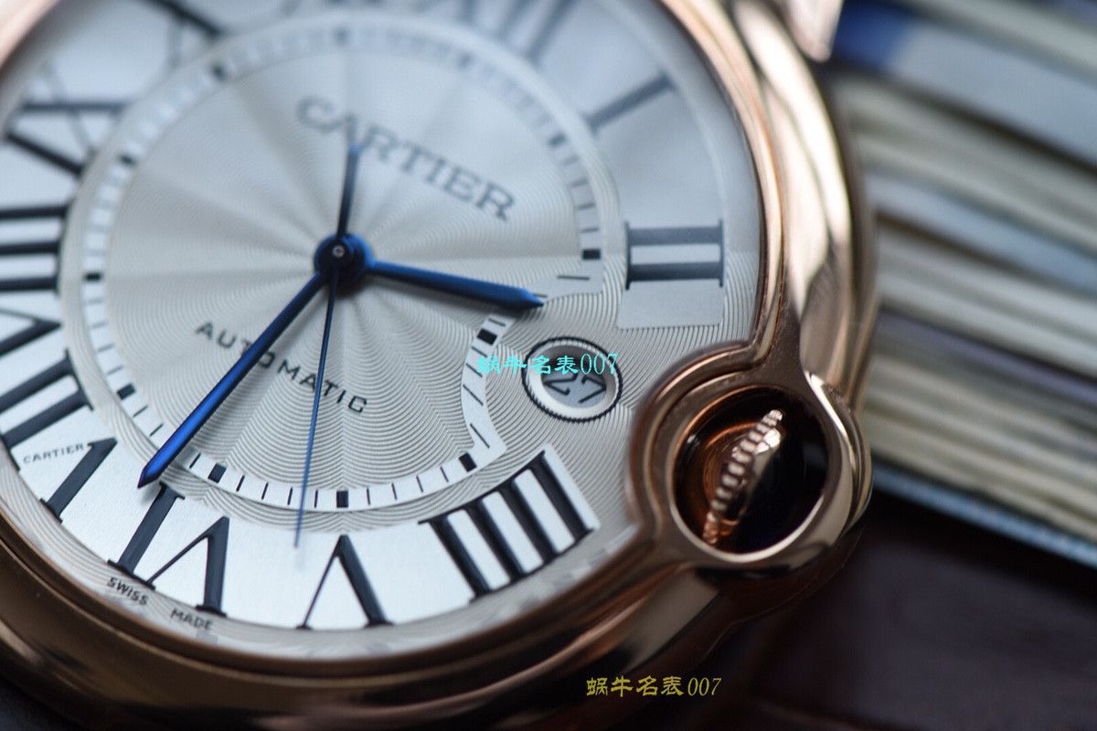  Video analysis V6 Factory  Cartier  蓝气球复刻手表各个尺寸 / K221
