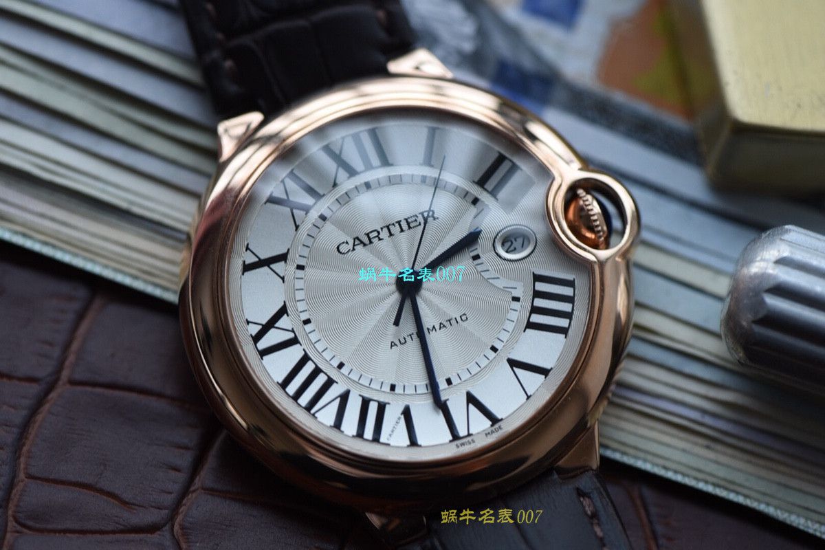  Video analysis V6 Factory  Cartier  蓝气球复刻手表各个尺寸 / K221
