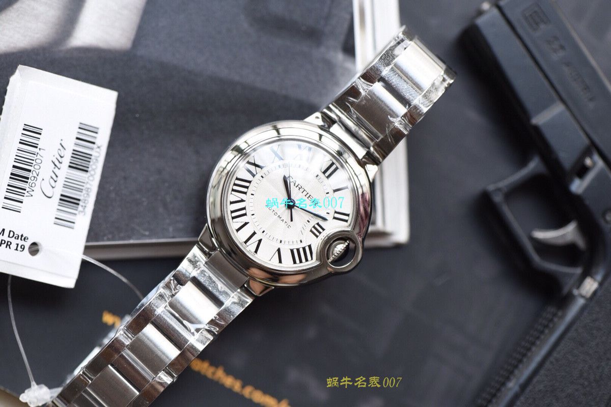  Video analysis V6 Factory  Cartier  蓝气球复刻手表各个尺寸 / K221