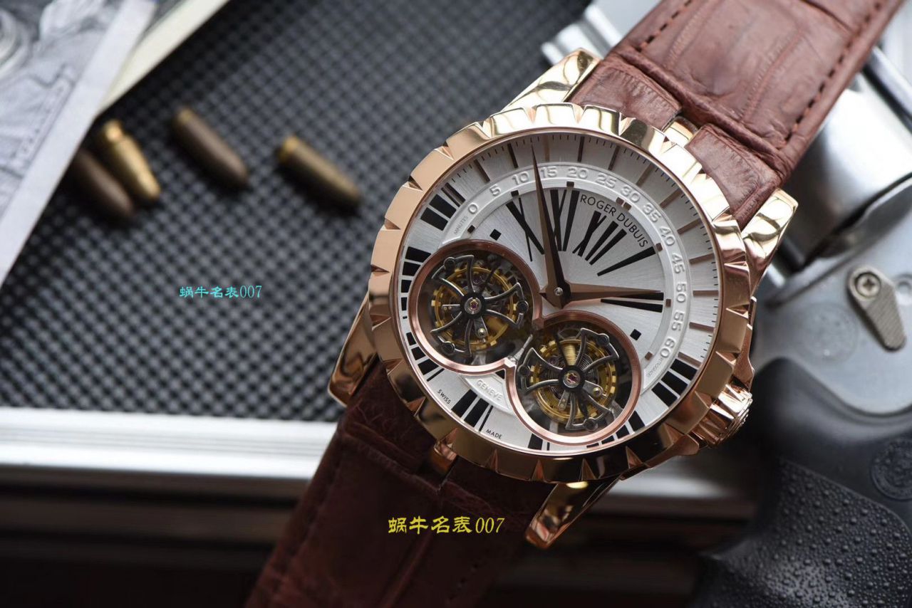 【JB Factory Roger Dubuis复刻高仿双飞行 Tourbillon 手表】Roger DubuisRoger DubuisEXCALIBUR（王者系列）系列RDDBEX0249 wrist watch  / LJ031