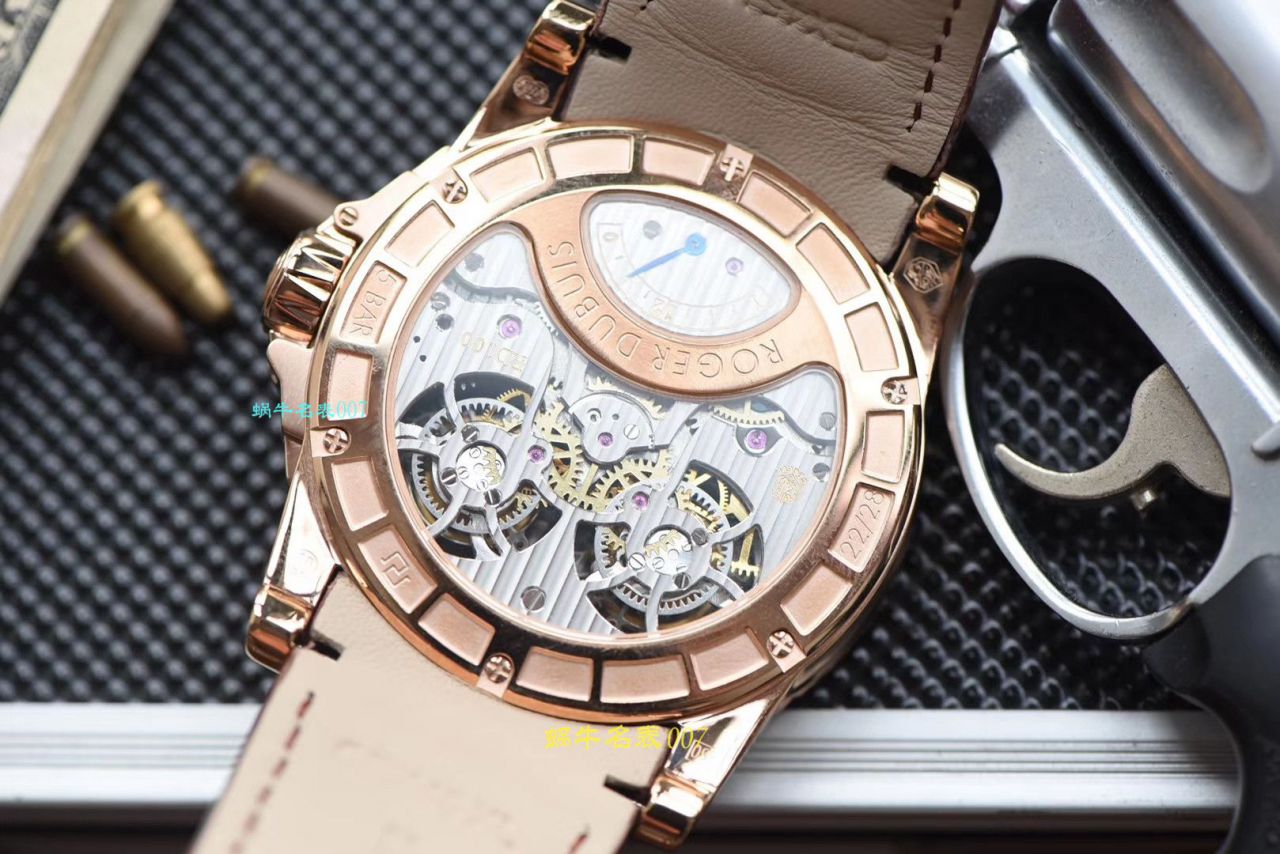 【JB Factory Roger Dubuis复刻高仿双飞行 Tourbillon 手表】Roger DubuisRoger DubuisEXCALIBUR（王者系列）系列RDDBEX0249 wrist watch  / LJ031