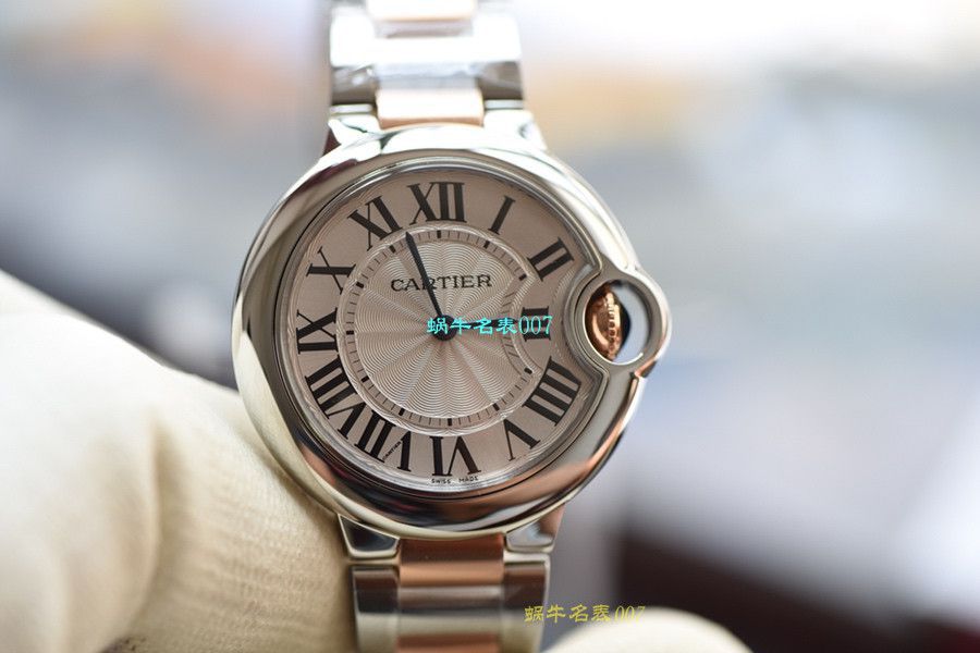  Video analysis V6 Factory  Cartier  蓝气球复刻手表各个尺寸 / K221