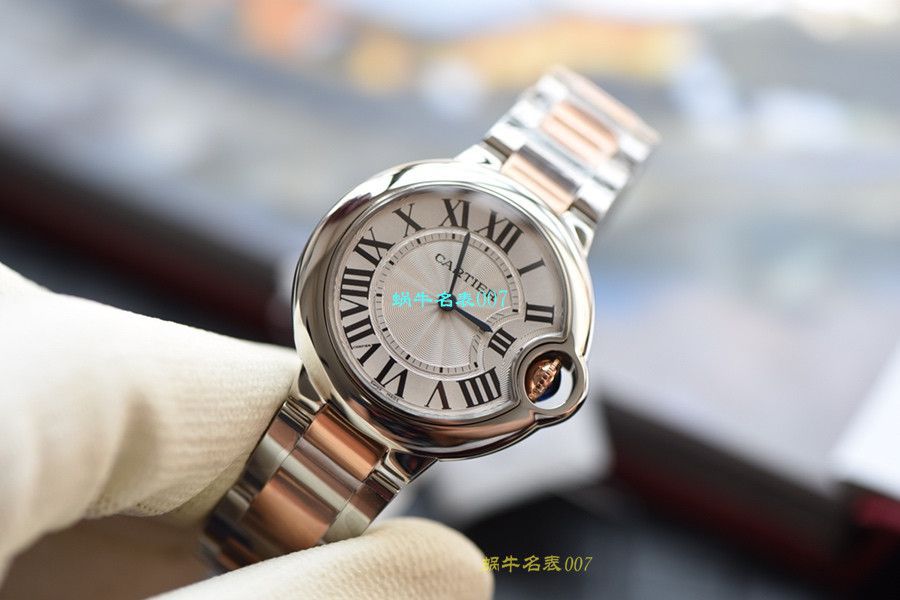  Video analysis V6 Factory  Cartier  蓝气球复刻手表各个尺寸 / K221
