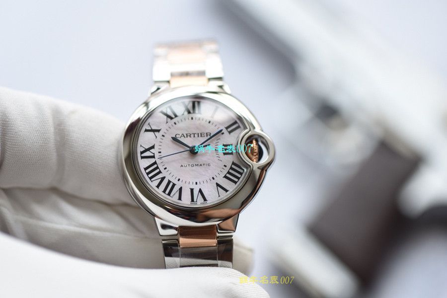  Video analysis V6 Factory  Cartier  蓝气球复刻手表各个尺寸 / K221