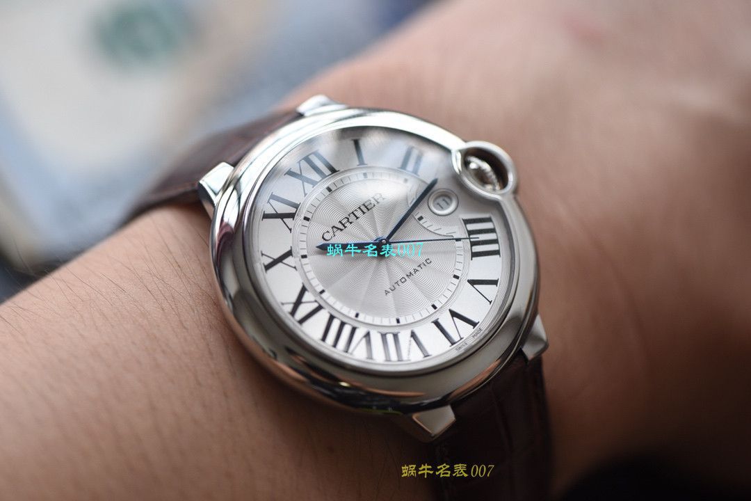  Video analysis V6 Factory  Cartier  蓝气球复刻手表各个尺寸 / K221