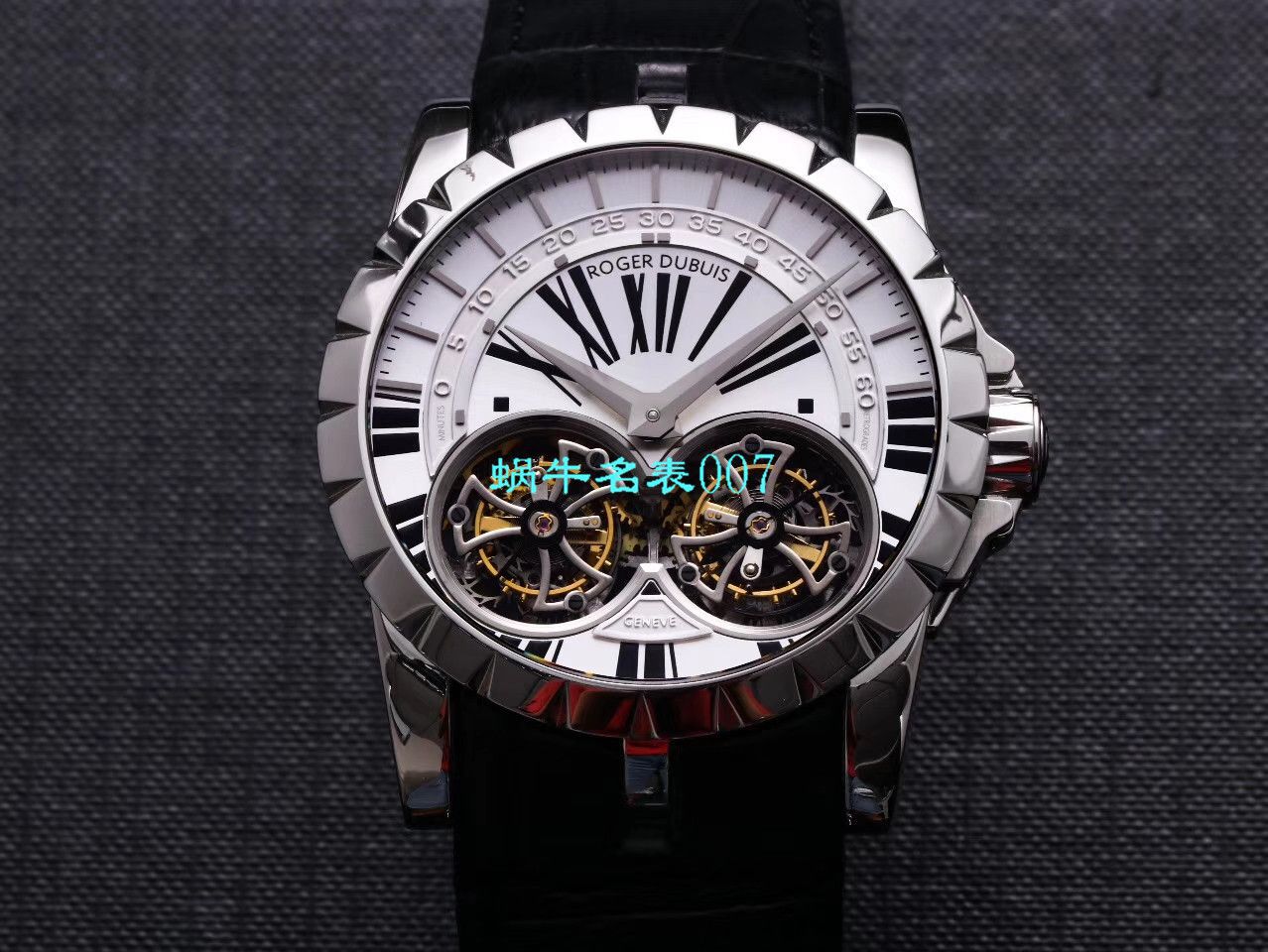 【JB Factory Roger Dubuis复刻高仿双飞行 Tourbillon 手表】Roger DubuisRoger DubuisEXCALIBUR（王者系列）系列RDDBEX0249 wrist watch  / LJ031