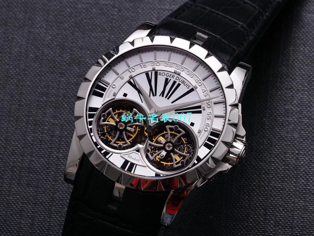【JB Factory Roger Dubuis复刻高仿双飞行 Tourbillon 手表】Roger DubuisRoger DubuisEXCALIBUR（王者系列）系列RDDBEX0249 wrist watch  / LJ031