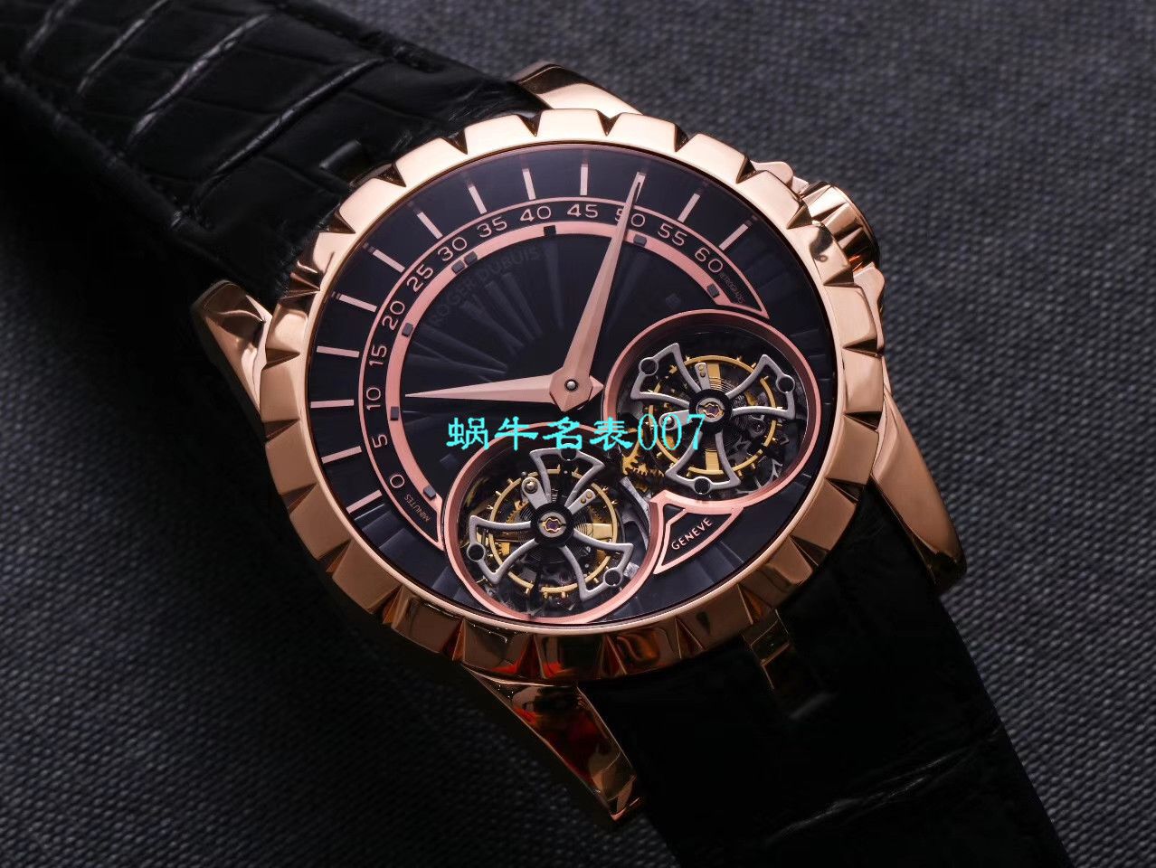 【JB Factory Roger Dubuis复刻高仿双飞行 Tourbillon 手表】Roger DubuisRoger DubuisEXCALIBUR（王者系列）系列RDDBEX0249 wrist watch  / LJ031