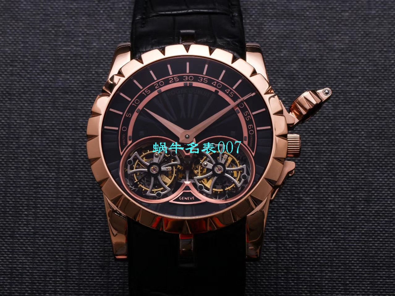 【JB Factory Roger Dubuis复刻高仿双飞行 Tourbillon 手表】Roger DubuisRoger DubuisEXCALIBUR（王者系列）系列RDDBEX0249 wrist watch  / LJ031