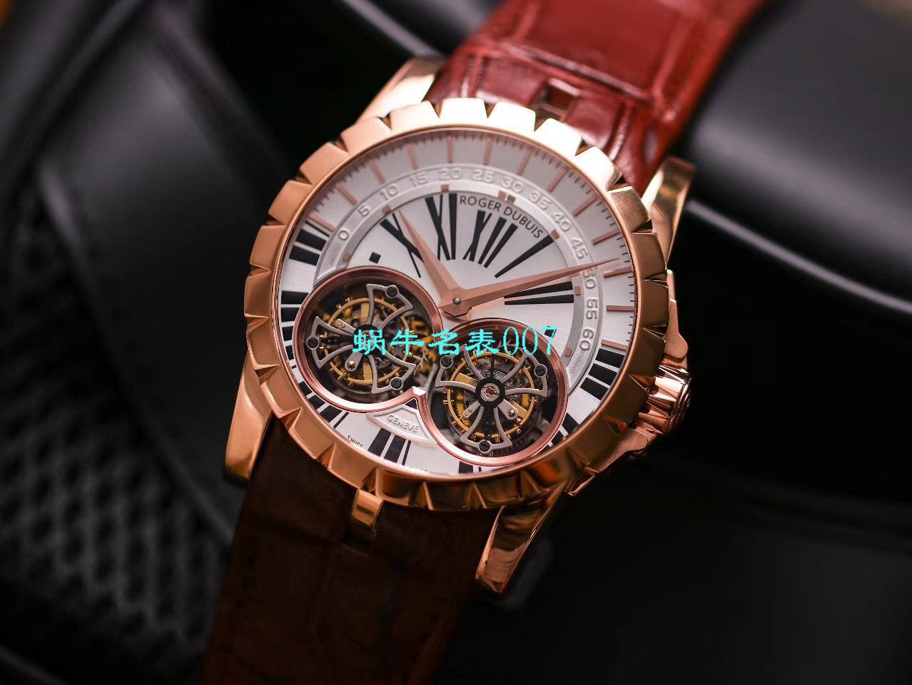 【JB Factory Roger Dubuis复刻高仿双飞行 Tourbillon 手表】Roger DubuisRoger DubuisEXCALIBUR（王者系列）系列RDDBEX0249 wrist watch  / LJ031