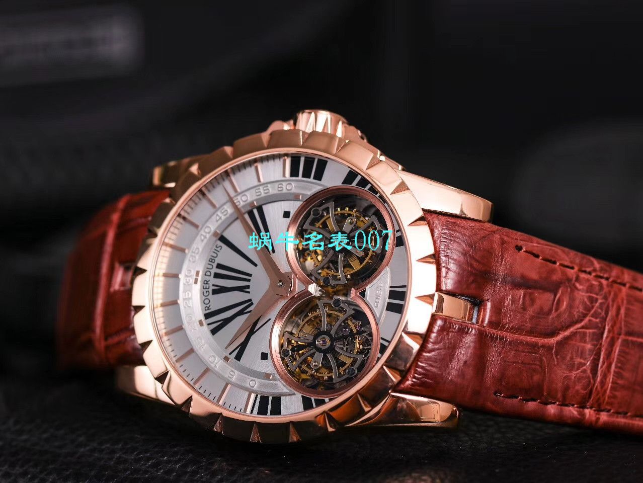 【JB Factory Roger Dubuis复刻高仿双飞行 Tourbillon 手表】Roger DubuisRoger DubuisEXCALIBUR（王者系列）系列RDDBEX0249 wrist watch  / LJ031