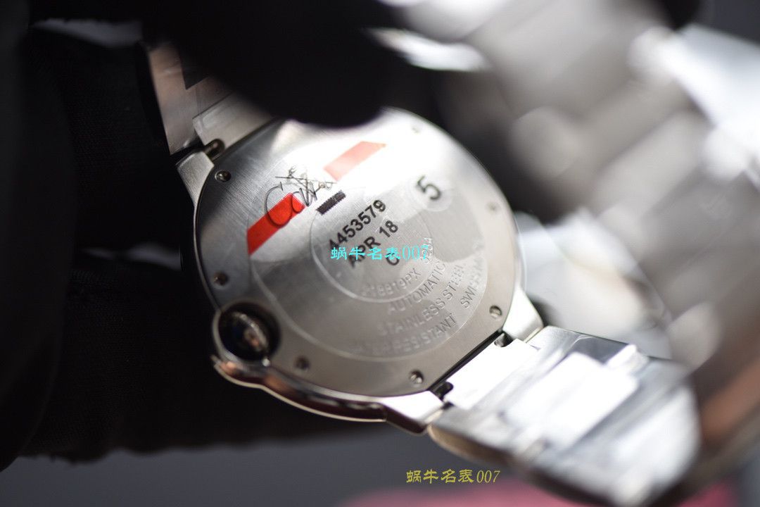  Video analysis V6 Factory  Cartier  蓝气球复刻手表各个尺寸 / K221