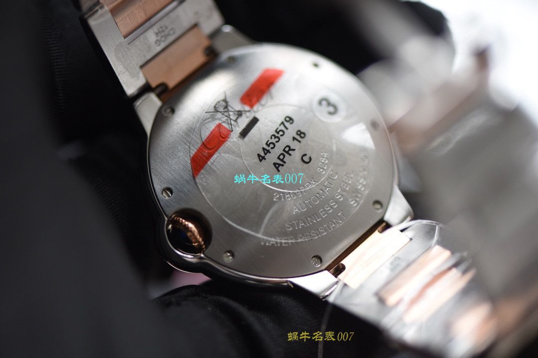  Video analysis V6 Factory  Cartier  蓝气球复刻手表各个尺寸 / K221