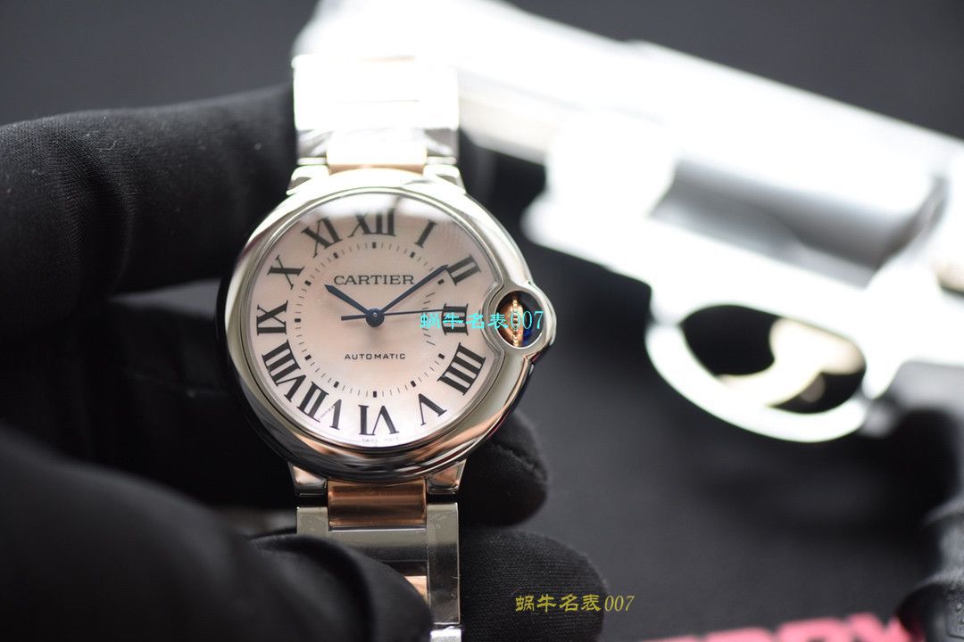  Video analysis V6 Factory  Cartier  蓝气球复刻手表各个尺寸 / K221