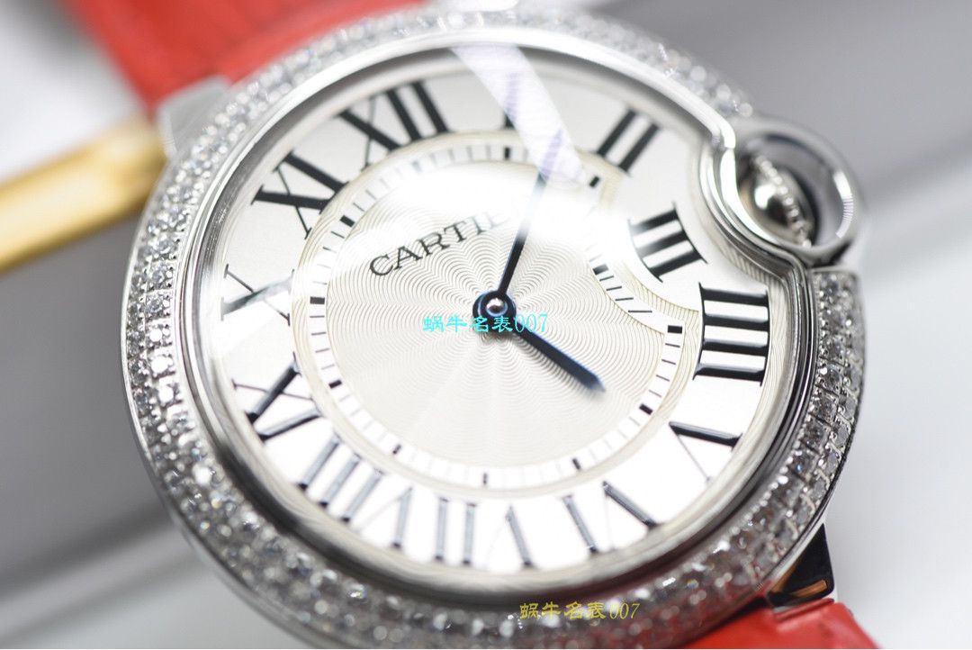  Video analysis V6 Factory  Cartier  蓝气球复刻手表各个尺寸 / K221
