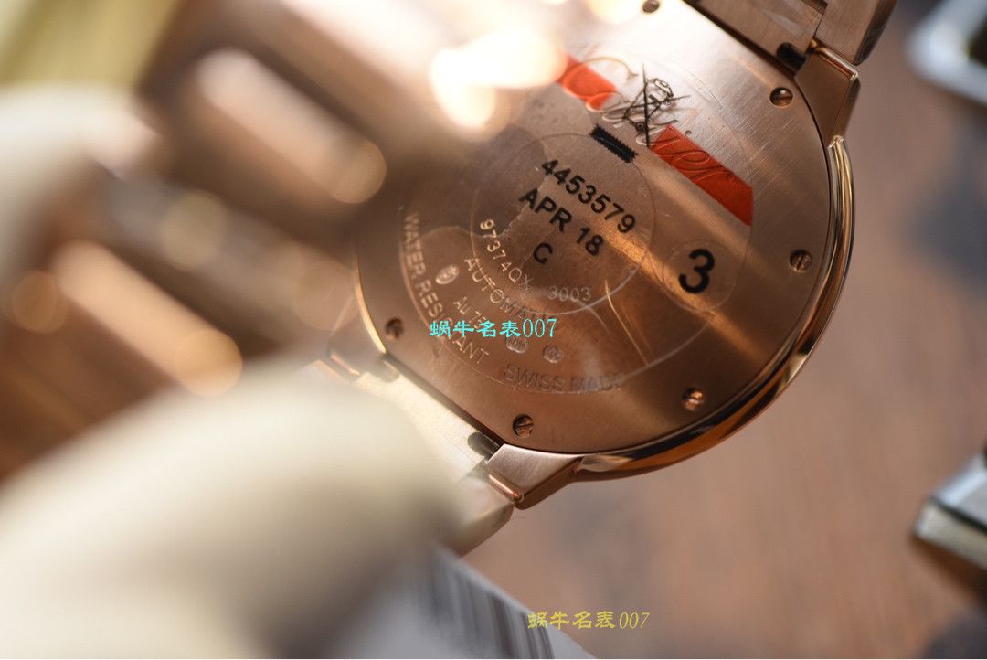  Video analysis V6 Factory  Cartier  蓝气球复刻手表各个尺寸 / K221
