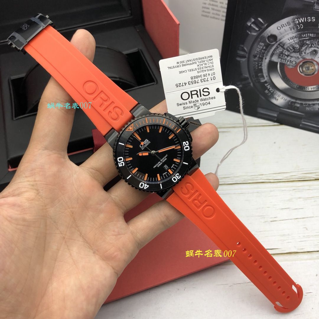 【豪利时原单】豪利时潜水系列01 733 7653 4259-07 4 26 32GEB wrist watch  / OB007